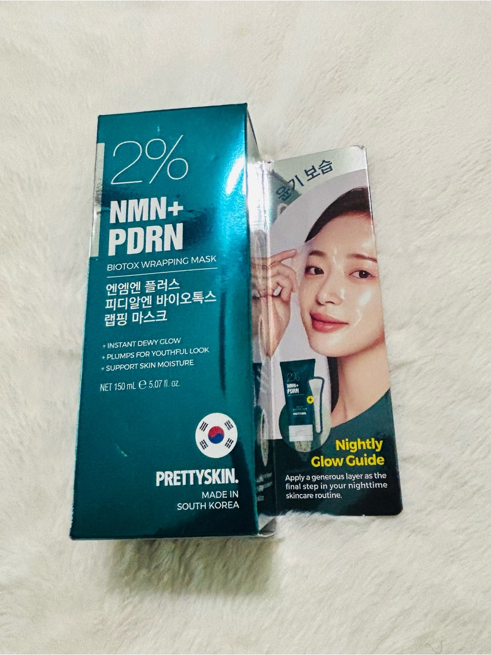 2% NMN + PDRN Biotox Wrapping Mask – Teal